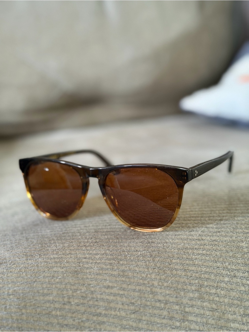 Diff Eyewear Brown Tortoiseshell Sunglasses with Brown Lenses